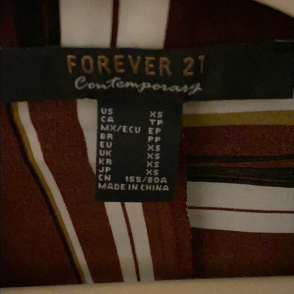 Multi-Colored Striped Blouse - Picture 4 of 6